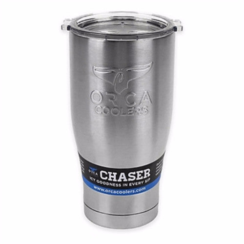 27 oz  Stainless/Clear Lid